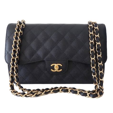 sac chanel classique cuir grainé|Sac Chanel classique femme .